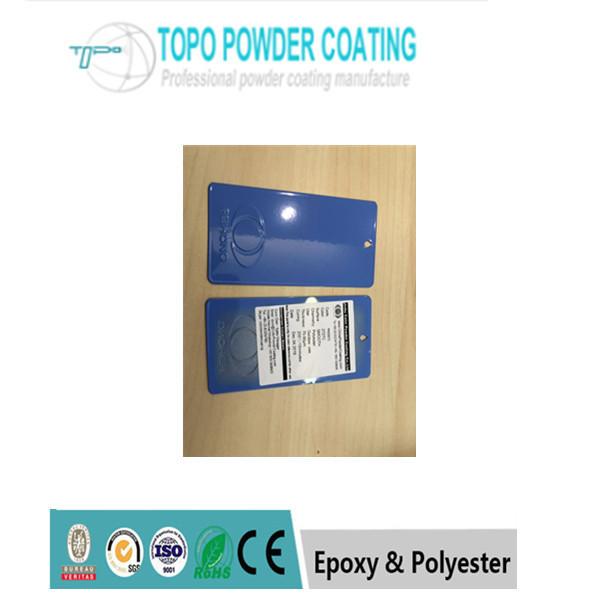 Pó decorativo do metal que reveste a cor azul de PANTONG2727C com a aprovação de ROHS