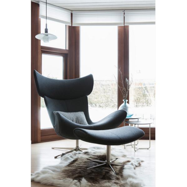 Replia Henrik Pedersen Boconcept Imola Chair Fiberglass / Leather Comfortable