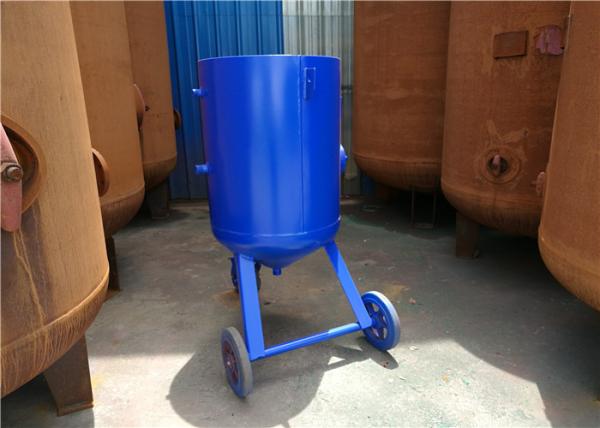 200 Liters Abrasive Sand Grit Blasting Equipment For Pressure Release System
