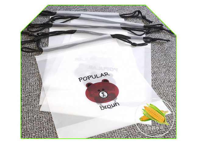 Полиэтиленовый пакет Drawstring PE водоустойчивый 160mic 16*20cm для косметик/путешествуя