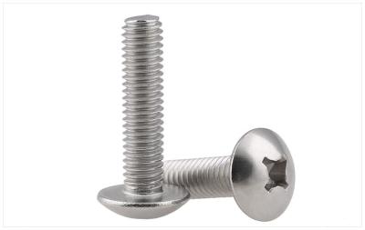 Metric 18-8 Stainless Steel Extra-Wide Truss Head Phillips Screws Cross Recessed Drive Mushroom Head Screws