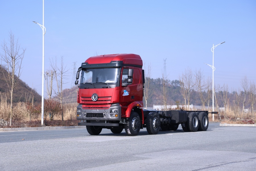Dongfeng 8x4 Heavy-Duty Off-Road Truck Prototype Chassis