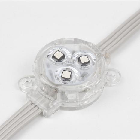 DC5V 30mm RGB LED Point Light IP67 Waterproof 0.75W DMX512 Smd3535