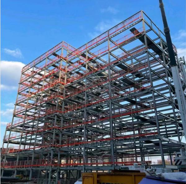 Q235 Steel Structure High Rise Building Earthquake Resistant High Durability