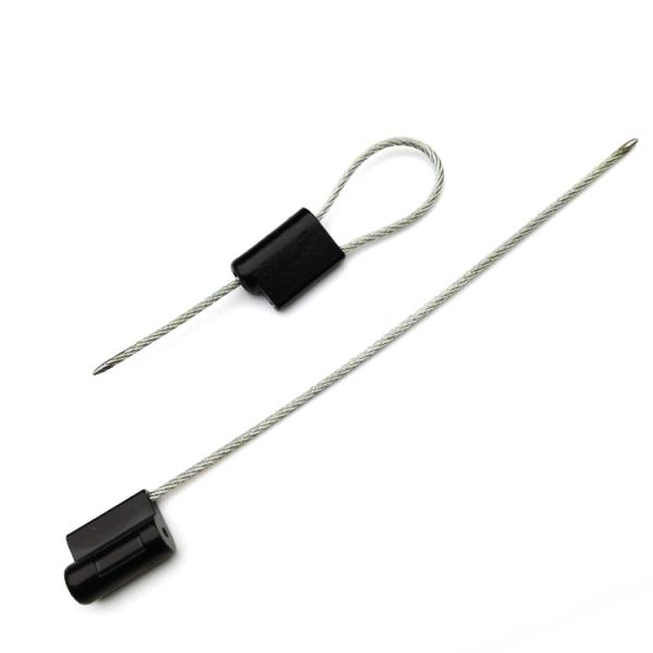 300mm Exposed Cable Length Galvanized Steel Wire Tamper Evident Security Seal with 2.74 KN Tensile Strength