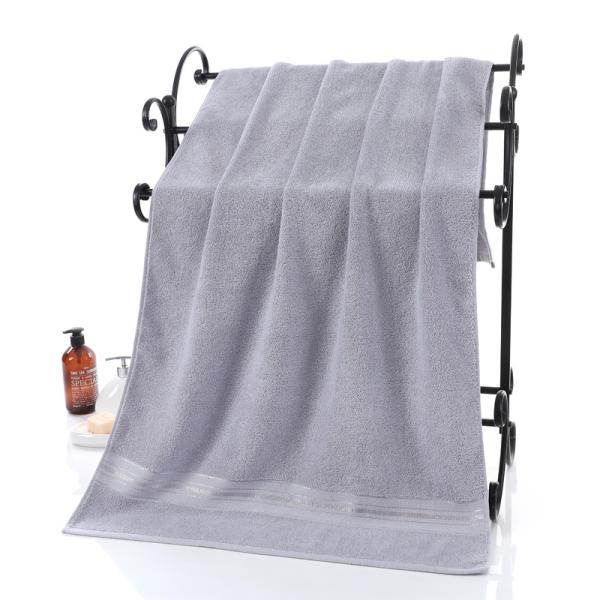 Toalla de baño de playa de algodón sólido para uso doméstico