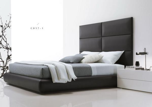 modern high quality fabric soft king bed furniture