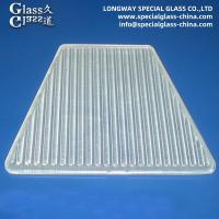 Lentes de vidrio plano lineal personalizados de vidrio borosilicato 3.3 Glaseado disponible