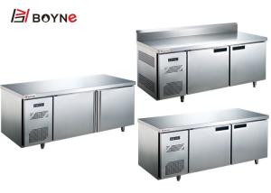 Direct Cooling Bench Commercial Refrigeration Equipment