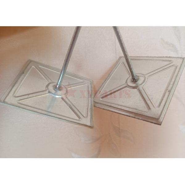 50mm гальванизировали стальные вешалки изоляции корки & прессы на поверхности трубопровода или стены