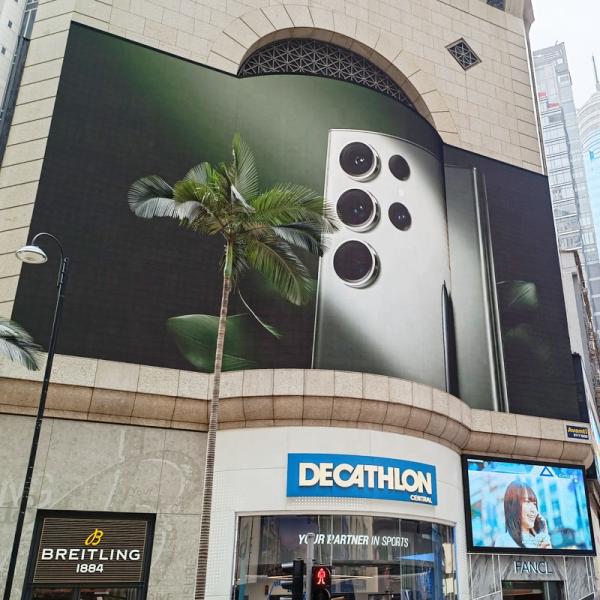 Гигантский полноцветный цифровой вывески Billboard HD наружной видео стены светодиодный экран