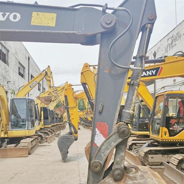 Used Volvo EC80D Excavator in Sweden with ORIGINAL Hydraulic Pump and 42 kW Power