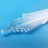 Tubos capilares de quartzo personalizados em forma hexagonal para sensores de fibra óptica