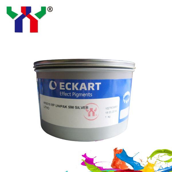 Germany Eckart High Quality Gold and Silver Offset Ink Solvent Based 1kg/can for Sheet-fed Paper Printing
