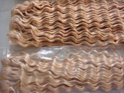 Mèche de cheveux humains résistante à la chaleur 16 extensions de cheveux réutilisables