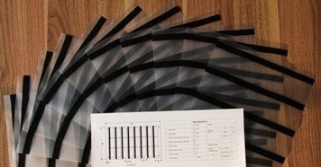 Прокатывая верхний слой покрытый магнитной полосой для пластикового слоения карты
