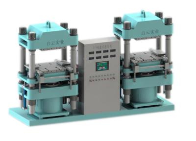 Four Column Hydraulic Press Hot Pressing Machine To Make Drum Brake Linings