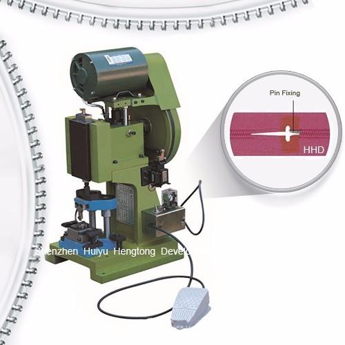 Semi Auto Nylon Zipper Pin Pressing Machine