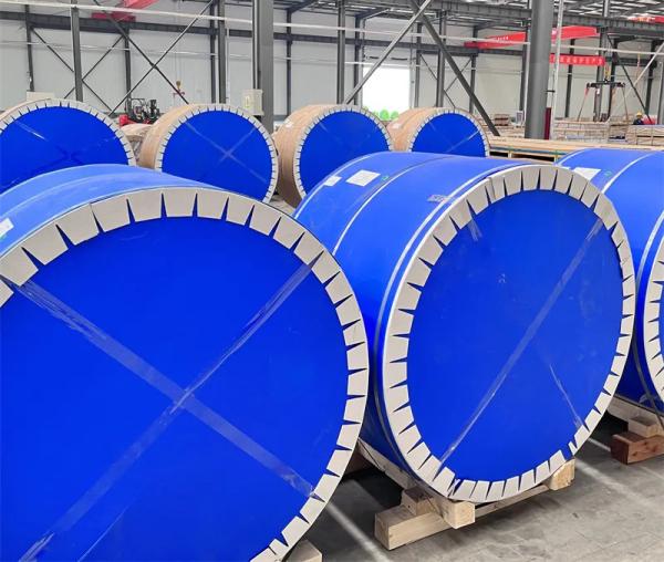 PVC Coated Textured Aluminum Coil 1070 1100 Purity