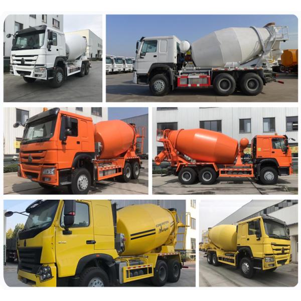 Used Concrete Mixing Mobile HOWO Transport Cement Mixer Truck Customized Request