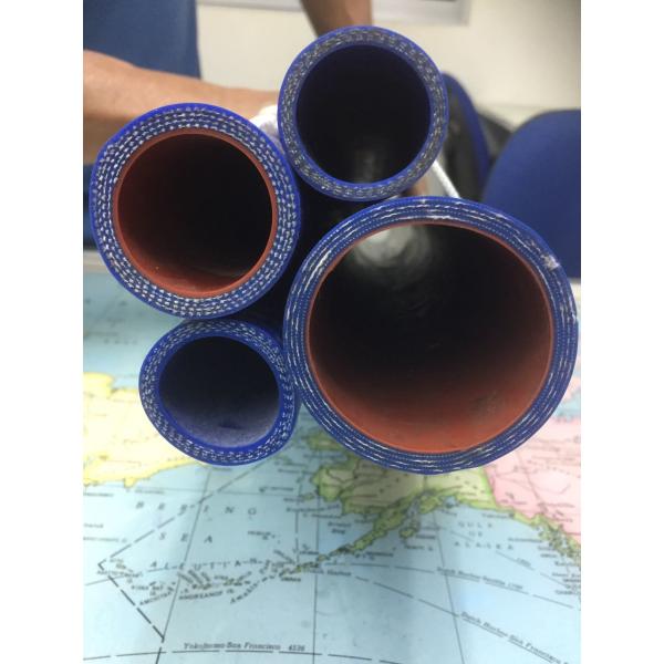 Шланг силикона Самко 6 дюймов/высокотемпературный трубопровод силикона для гоночного автомобиля, красный