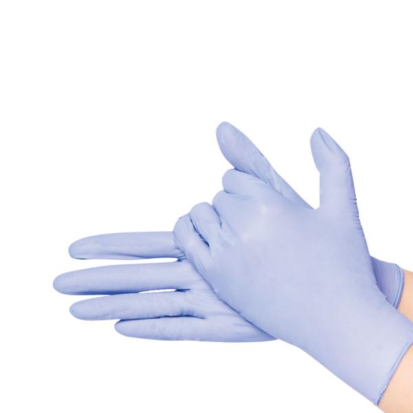 O aperto médico do conforto para pulverizar luvas livres do nitrilo encaixota luvas descartáveis do nitrilo