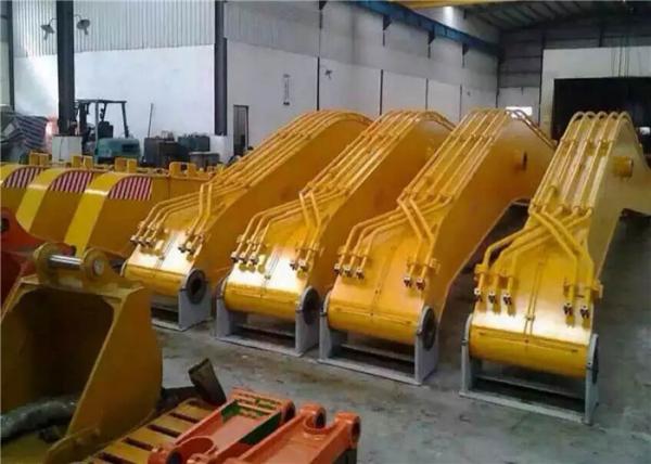 Port Construction Digger Boom , Excavator Boom Stick 20m High Efficiency