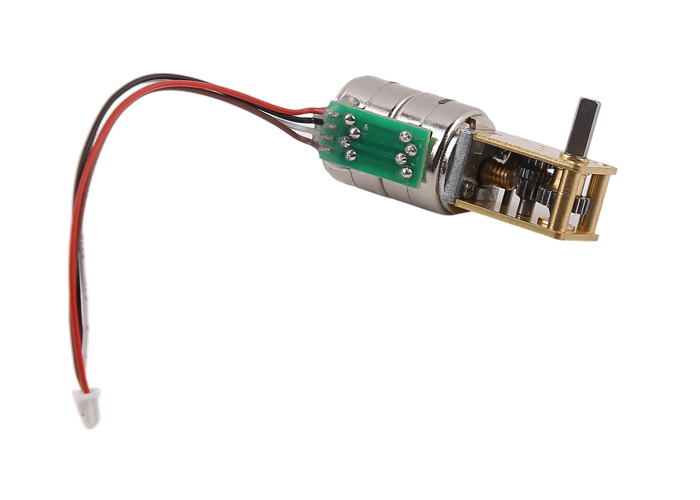 мотор шестерни червя вращающего момента мотора 5V 15mm двойной Stepper высокий с мини горизонтальной коробкой передач металла
