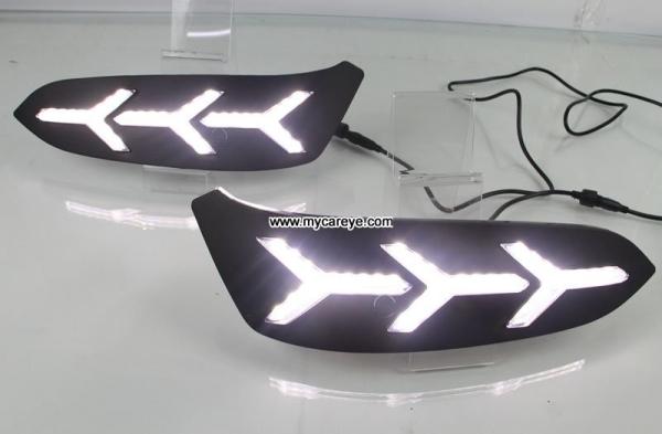 Car DRL LED Daytime driving Lights extra for Buick GL6 2017-2018 auto parts aftermarket