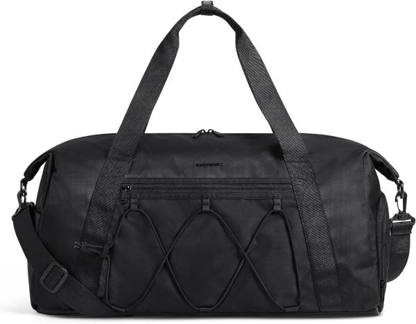 BAGSMART Gym Bag With Shoe Compartment & Wet Pocket, Lightweight Sports Travel Duffel Bag, C TO STORE SPORTS SHOES WATER