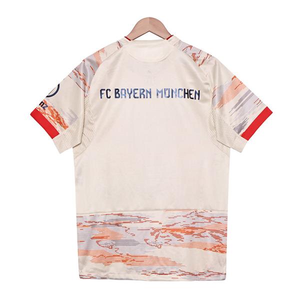 Le nouveau maillot de la saison 2025-2026 du Bayern Munich supporte la personnalisation du groupe.