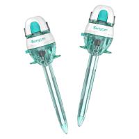 Disposable Trocar with Visible Tip Laparoscopic Surgical Instrument Single Use