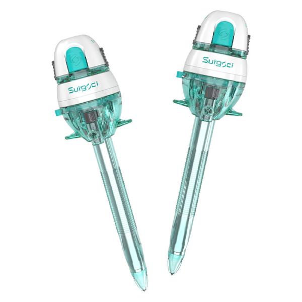 Disposable Trocar with Visible Tip Laparoscopic Surgical Instrument Single Use