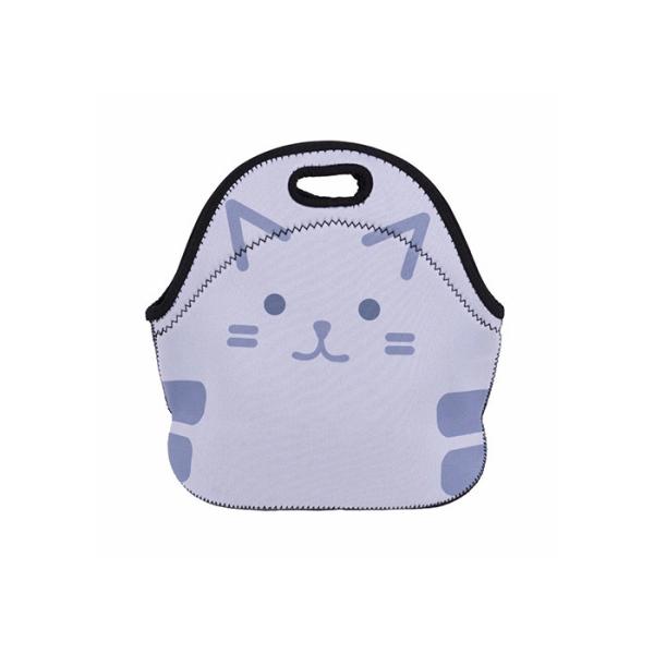 Logo fait sur commande durable de sac de déjeuner d'emballage isolé par mat