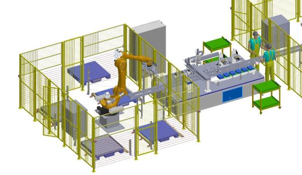 Industrial Energy Storage 18650 Lithium Battery Assembly Machines with Cooling System