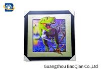 High Definition 3D Image Lenticular Printing Services Decorative Animal Design