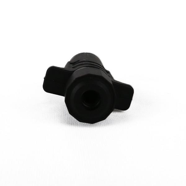 Plastic 7 Pin Female Trailer Electrical Plug Connector Black Color IATF16949