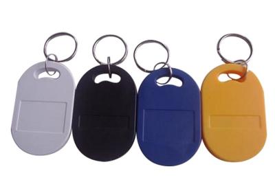ABS  / PVC / PET RFID Key Fob 13.56MHz 125KHZ RFID Key Chain Custom