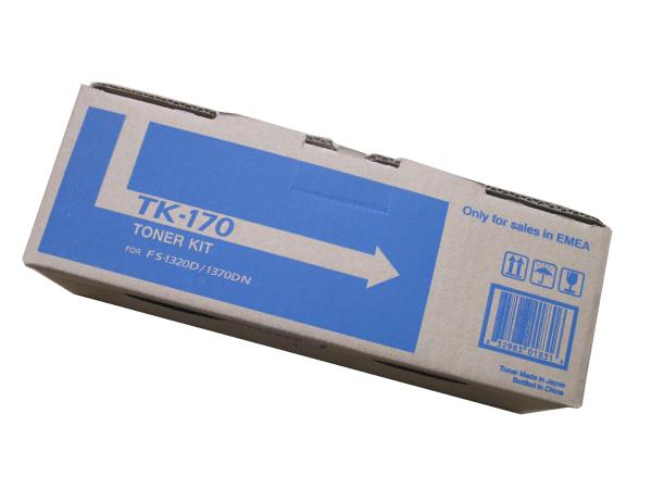 Cartucho de toner de copiador negro Kyocera TK-170 para ECOSYS P2135d P2135dn