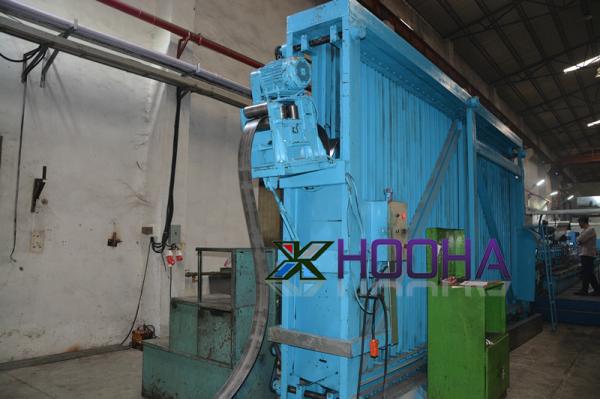 Straight Seam Steel Welding Pipe Mill Production Line Speed 15-30m / Min
