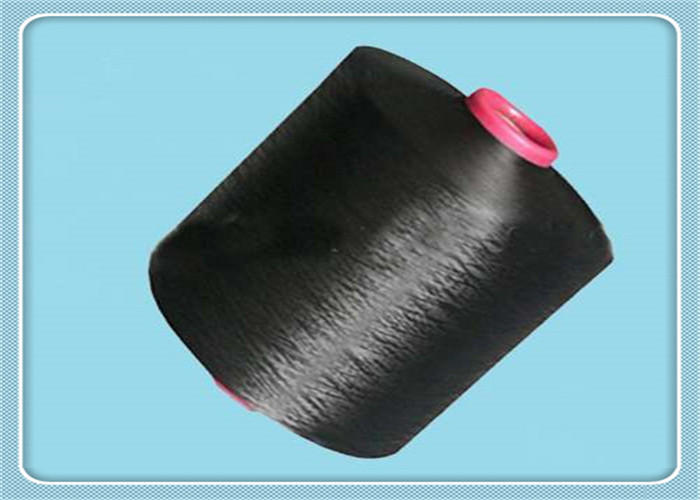Black Polyester DTY Yarn 100D 48F Core Spun Polyester Sewing Thread
