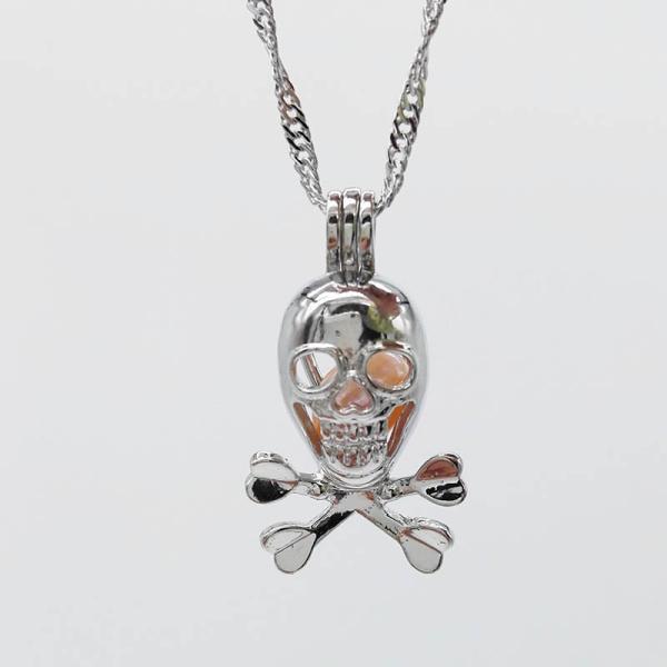 DIY Locket Pendant Oyster Pearl Cage Bead and Essential Oil Diffuser Jewelry Making