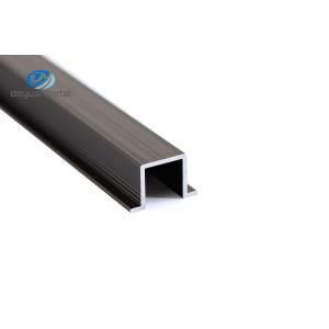 профили 2.4m алюминиевые u, прямой край u формируют алюминиевый ODM канала доступный