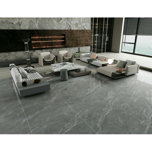 Moderno W.A 0.5% resistente a los arañazos Gris Pared interior y suelo porcelana acristalada azulejos pulidos 900x1800x9mm para decoración y restaurante