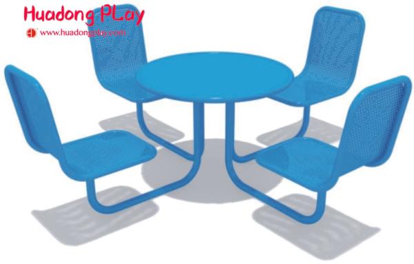 Industrial  Sturdy Outdoor Park Benches ,  Lawn Outdoor Wooden Table Bench