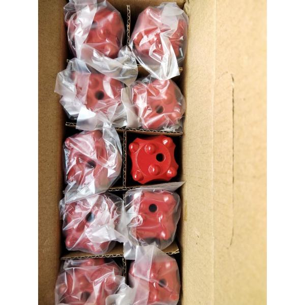 Подгоняйте бит кнопки конусности буровые наконечники 11 градуса 33мм красные высокоскоростные