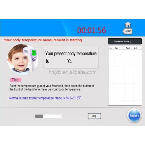 Self Service Physical Examination Machine with A4 Printer and Customizable Color
