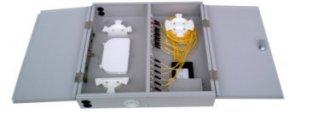 Type fixé au mur module optique de coffret d'extrémité de fibre approprié à la division optique de petite capacité