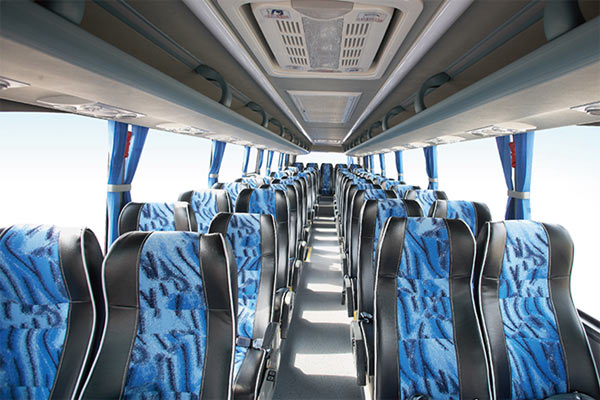 6000m Wheelbase Luxury Coach Bus