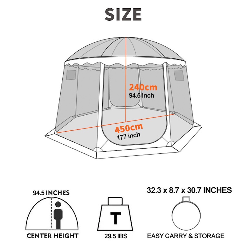 CIF Clear Design Starry Sky Sports Tent Suitable Outdoor Trade Fairs Business Meetings And Events